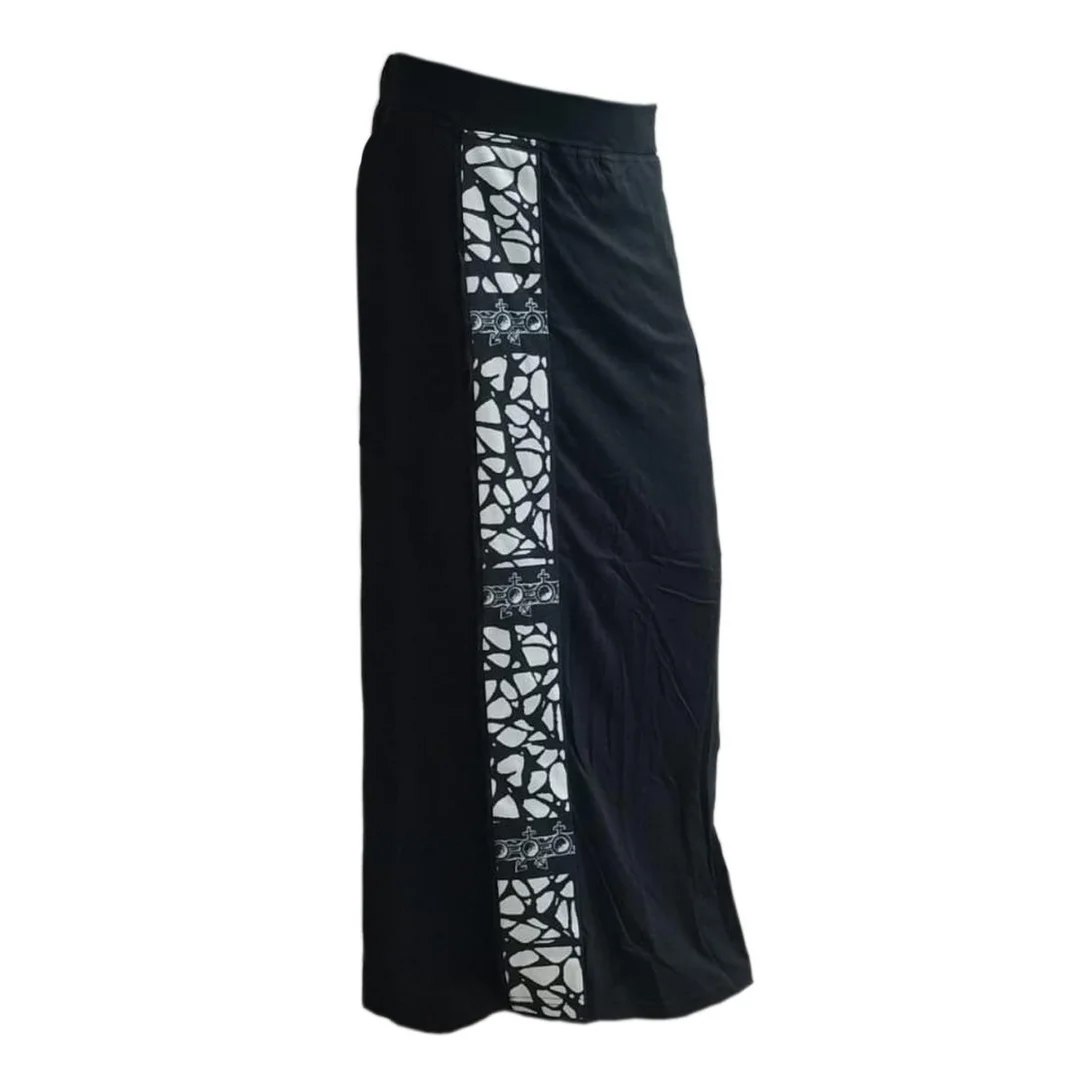 BLACK MUNDU w DESIGNER PRINT GENDER